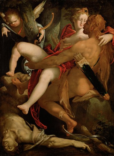 Herkules, Deianira und der Zentaur Nessus von Bartholomaeus Spranger